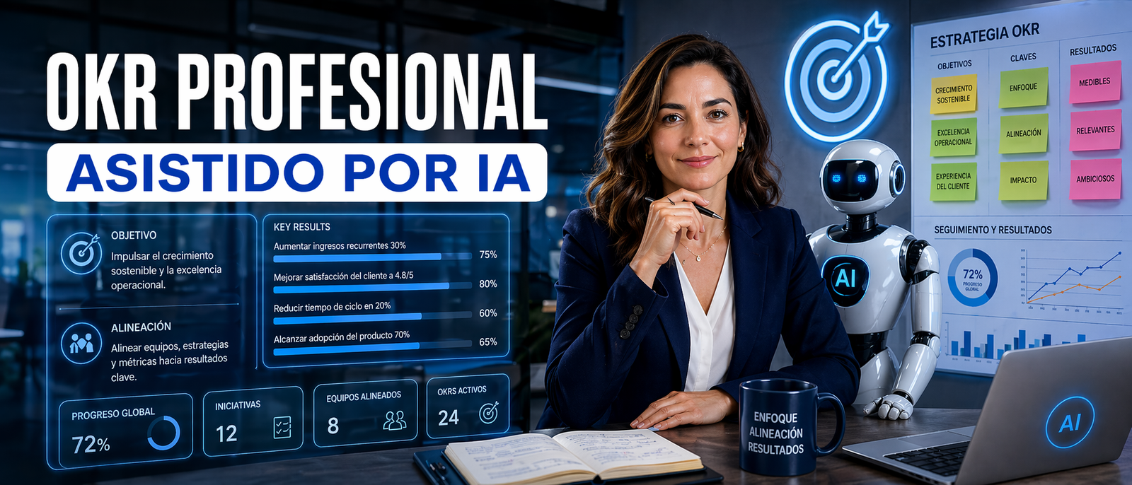 Curso OKR Profesional asistido por IA